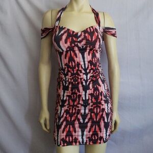 GUESS NEW MINI ORANGE DRESS SZ S
